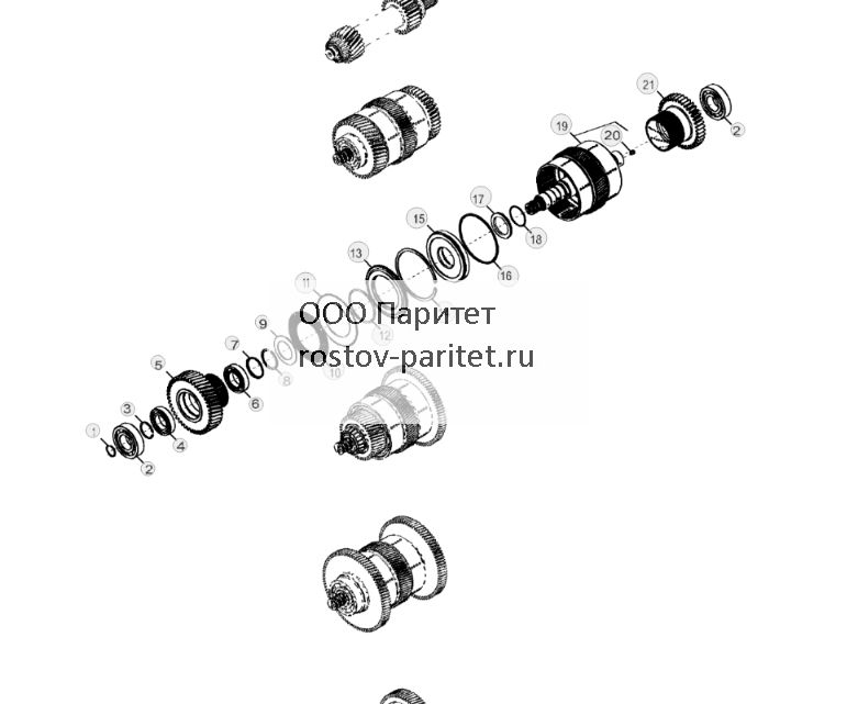 YZ107371 Вал третьей ступени в сборе - ST761695 72.jpg